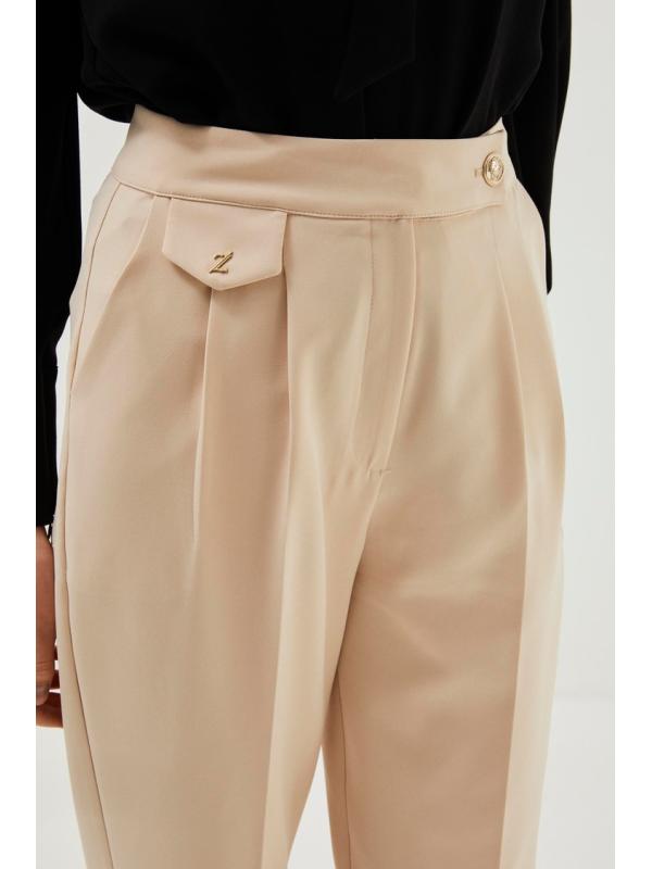 Pantalon taille haute carotte P-0179