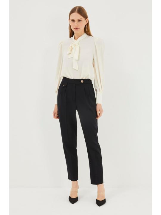 Pantalon taille haute carotte P-0179 Pantalon taille haute carotte P-0179