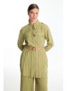 Poche détaillée beige Double Set TK-1550