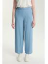  Pantalon large en denim P-0013