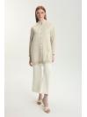 Veste Jacquard Judge Collar Stone C-0134