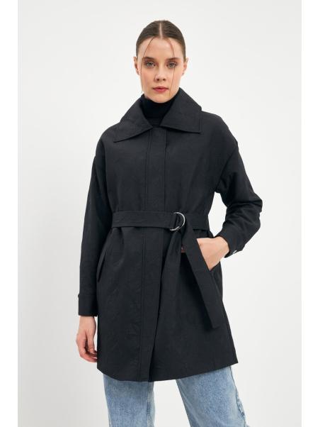 Veste à cravate à motifs C-0113