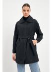 Veste à cravate à motifs C-0113
