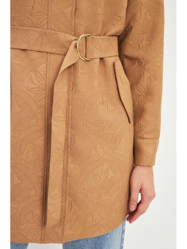 Veste à cravate à motifs C-0113