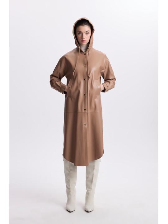Capuche détaillée longue robe GÖ-0135