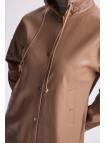 Capuche détaillée longue robe GÖ-0135