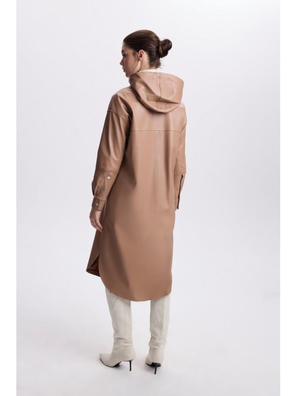 Capuche détaillée longue robe GÖ-0135