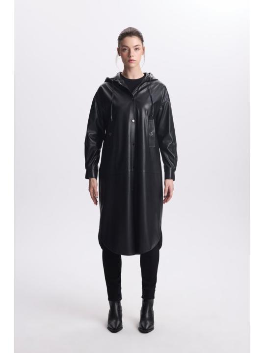 Capuche détaillée longue robe GÖ-0135