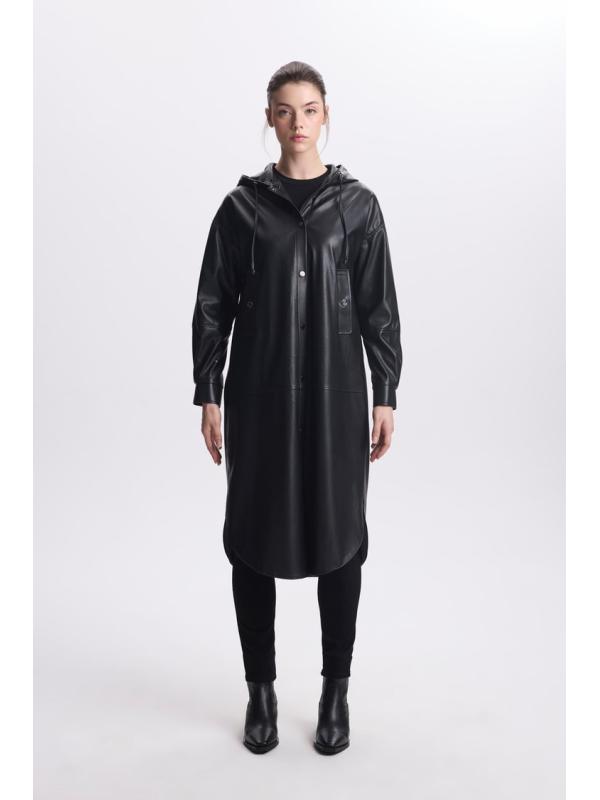 Capuche détaillée longue robe GÖ-0135