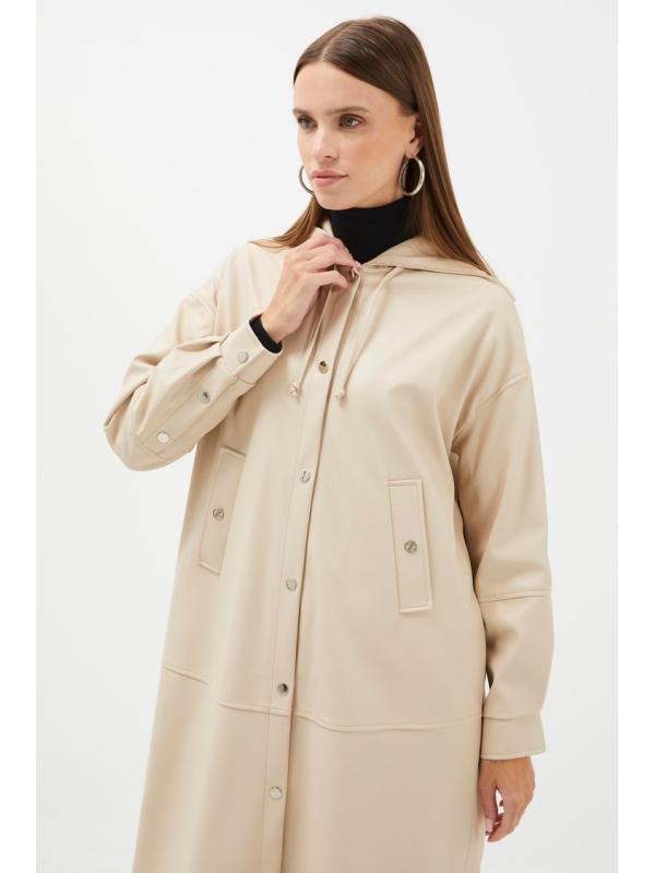 Capuche détaillée longue robe GÖ-0135