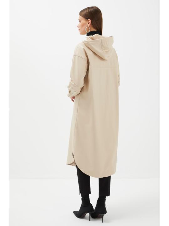Capuche détaillée longue robe GÖ-0135