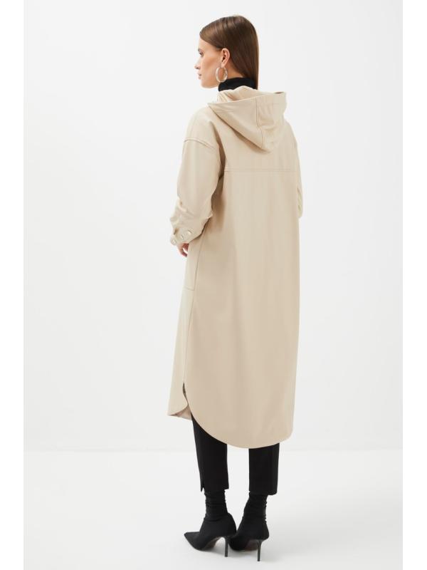 Capuche détaillée longue robe GÖ-0135