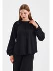  Chemisier Noir B-0118 