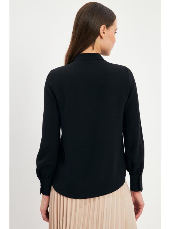  Chemise Boutonnée Détaillée Bow G-0090