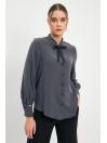  Chemise Boutonnée Détaillée Bow G-0090
