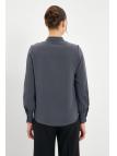 Chemise Boutonnée Détaillée Bow G-0090 Chemise Boutonnée Détaillée Bow G-0090