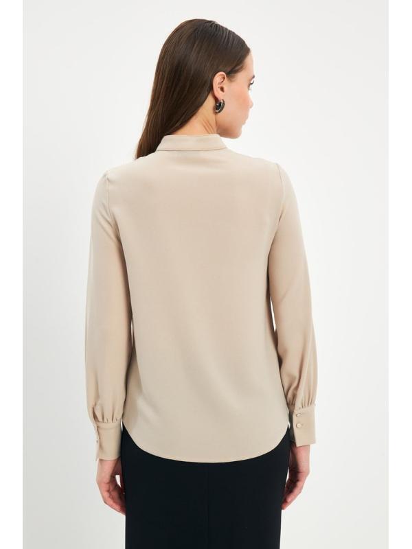  Chemise Boutonnée Détaillée Bow G-0090