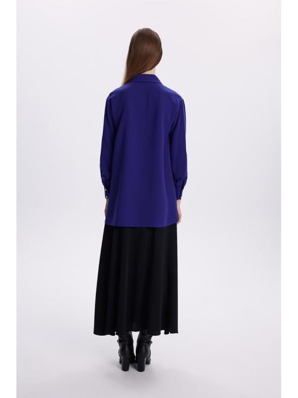 Chemise à boutons dissimulés détaillés Broach G-0092