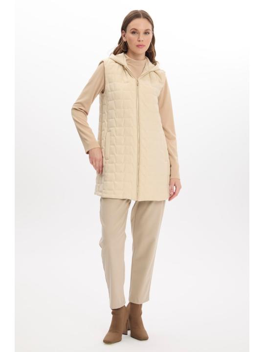 Gilet à motifs matelassés TK-1347