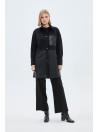 Cuir aspect laser Double Set TK-1405