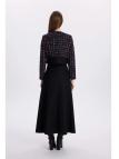 Tweed Bouton à motifs Détail Double Suit TK-1397