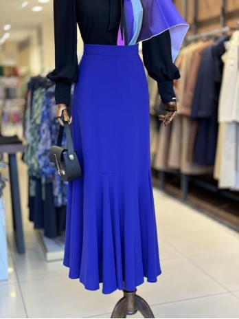 Jupe Ă  volants taille haute ETK-0172
