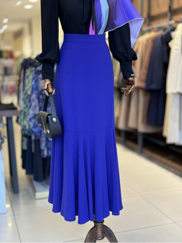 Jupe à volants taille haute ETK-0172