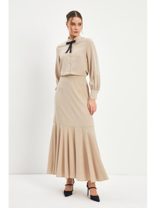 Jupe à volants taille haute ETK-0172
