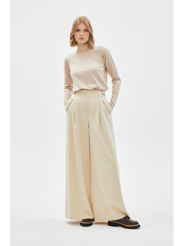 Pantalon Stone taille haute confortable P-0212