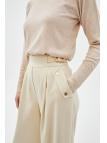 Pantalon Stone taille haute confortable P-0212