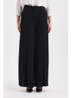 Pantalon Flowy Wide Leg Noir P-0195