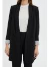 Ensemble avec Veste Détaillée et Pantalon Aqua  TK-1103