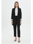 Ensemble avec Veste Détaillée et Pantalon Aqua  TK-1103