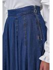 Jupe Denim Evaze K.Blue ETK-0144