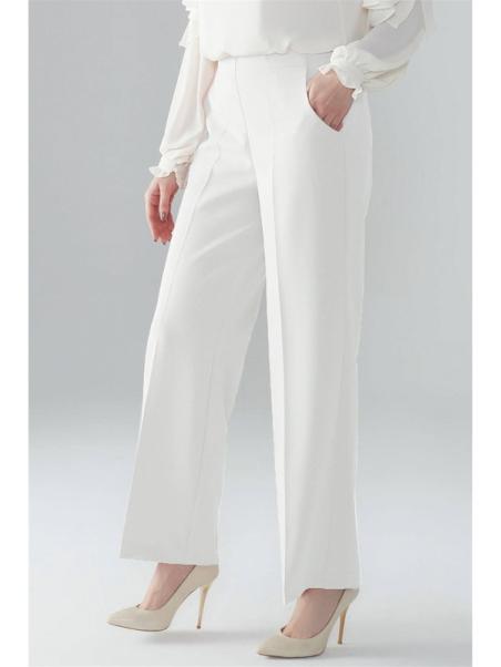 Pantalon  large élastique  P-0102