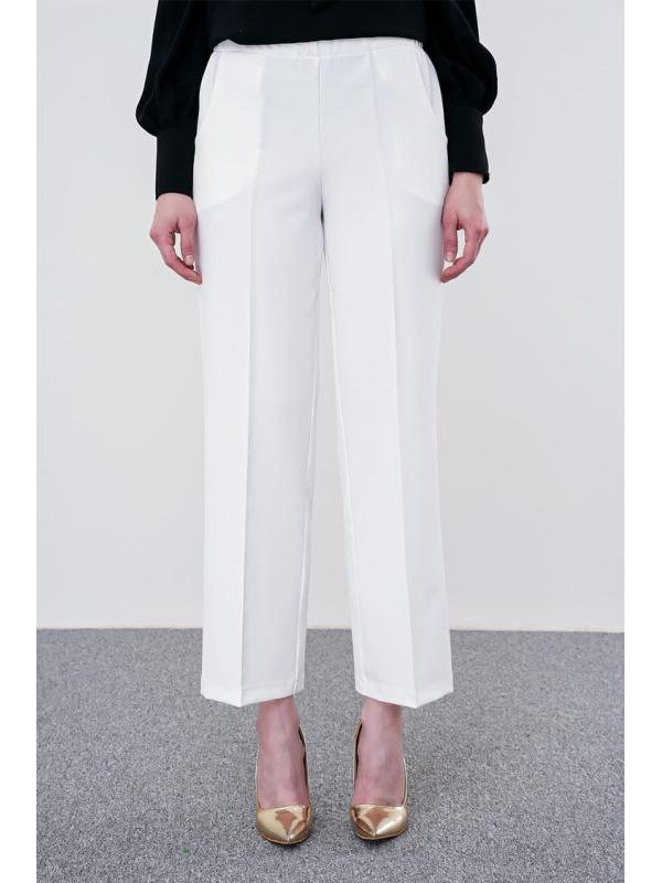 Pantalon  large élastique  P-0102