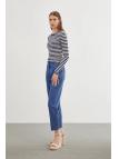  Pantalon Palazzo Dark Blue P-0180