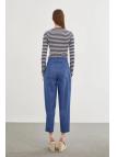  Pantalon Palazzo Dark Blue P-0180