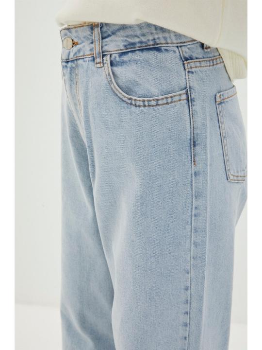 Pantalon en jean bleu calir P-0140