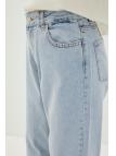  Pantalon en jean bleu calir P-0140