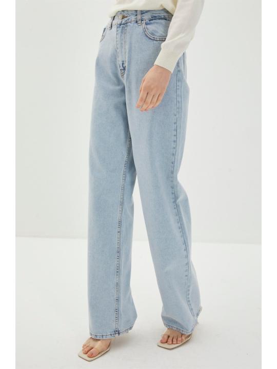  Pantalon en jean bleu calir P-0140