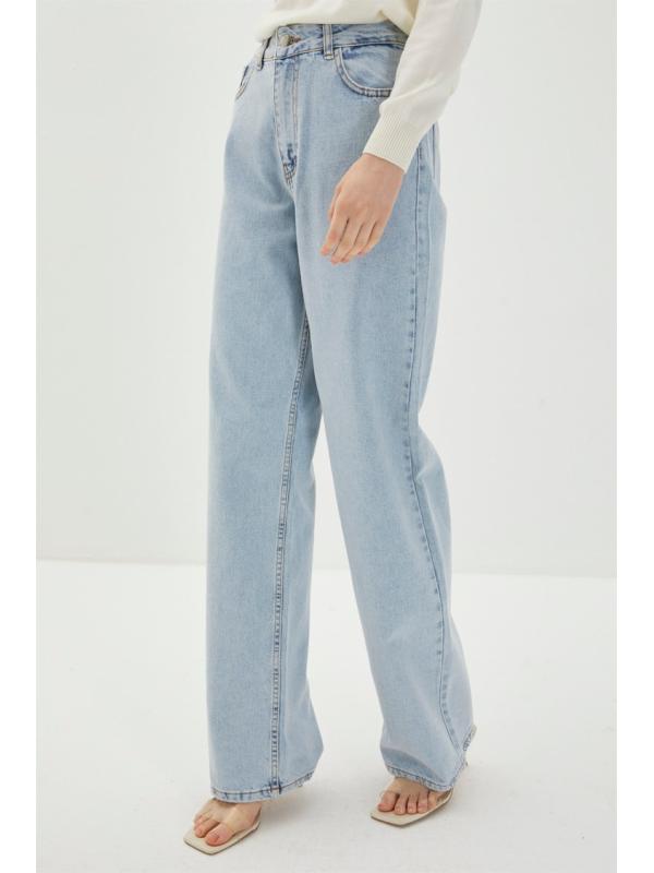  Pantalon en jean bleu calir P-0140