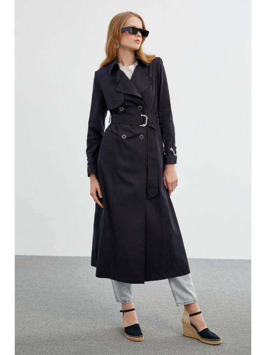 Trench-coat détaillé 12615