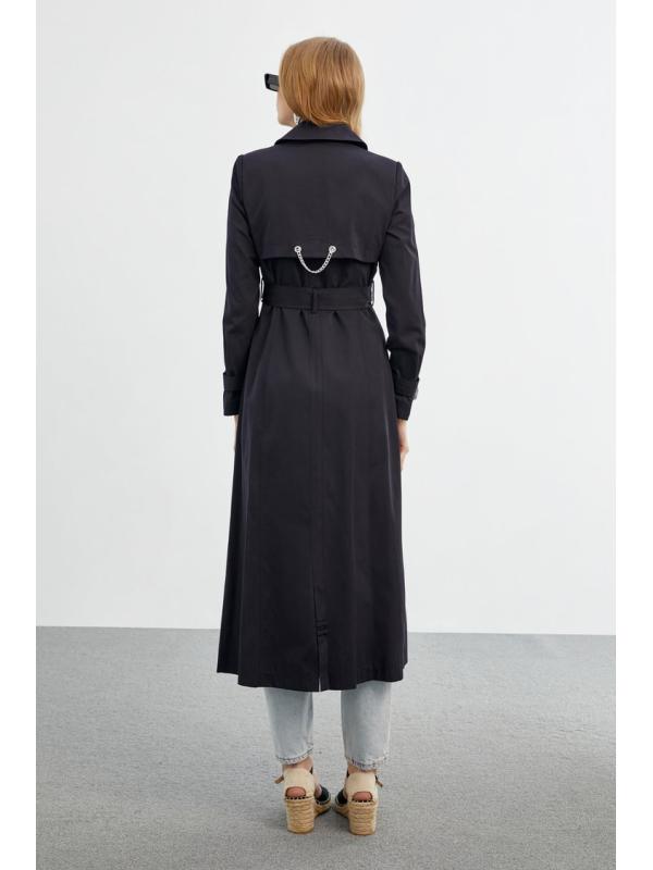 Trench-coat détaillé 12615