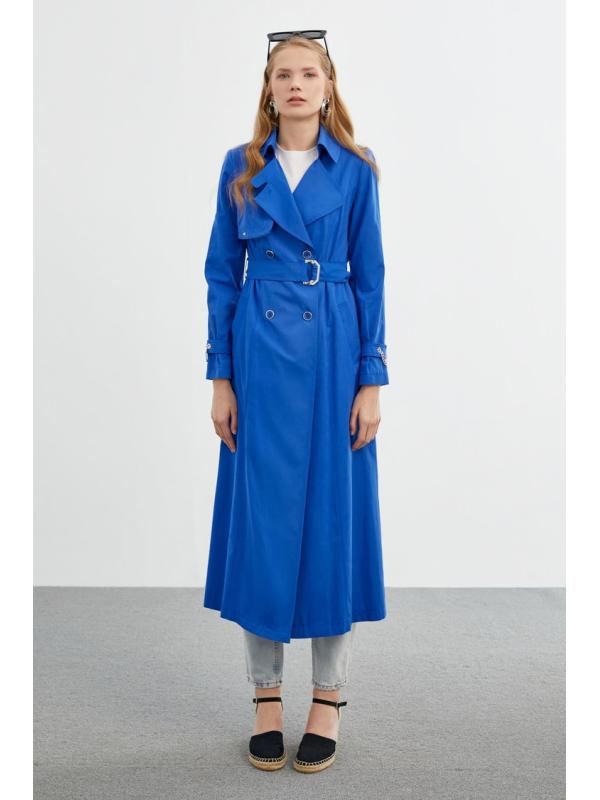 Trench-coat détaillé 12615