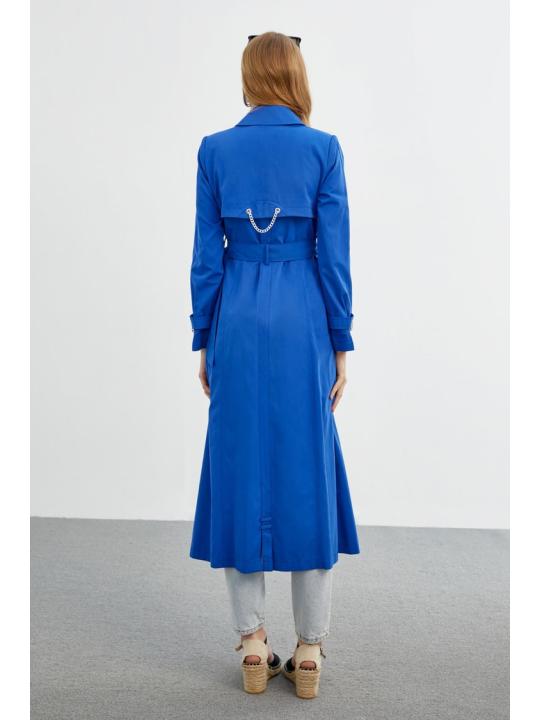 Trench-coat détaillé 12615