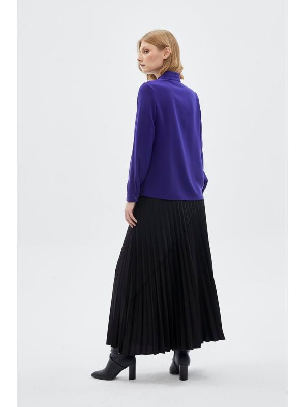 Chemise à manches longues à col noeud G-0088