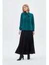 Chemise à manches longues à col noeud G-0088