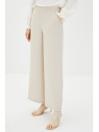 Pantalon large en tissu pour femme P-0013