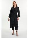Chemise détaillée noir Wear Off GÇ-0279